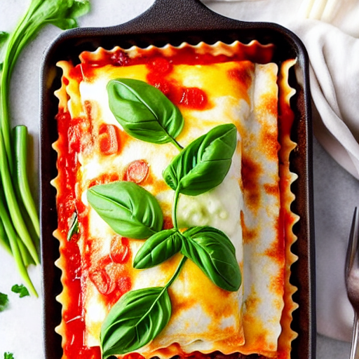 Halal Vegetable Lasagna