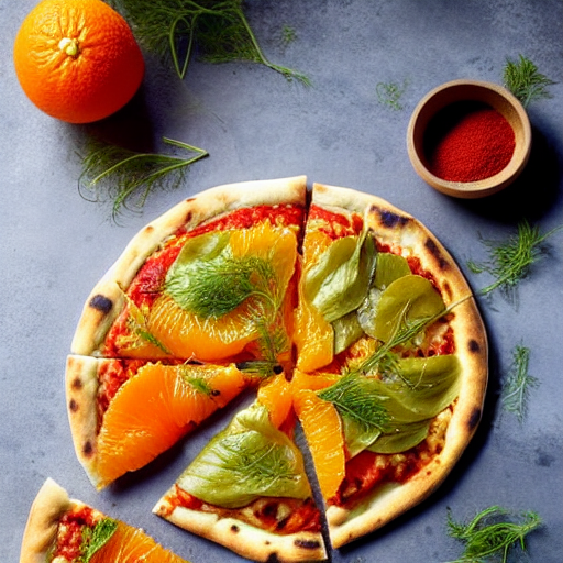 Fennel and Orange Pizza