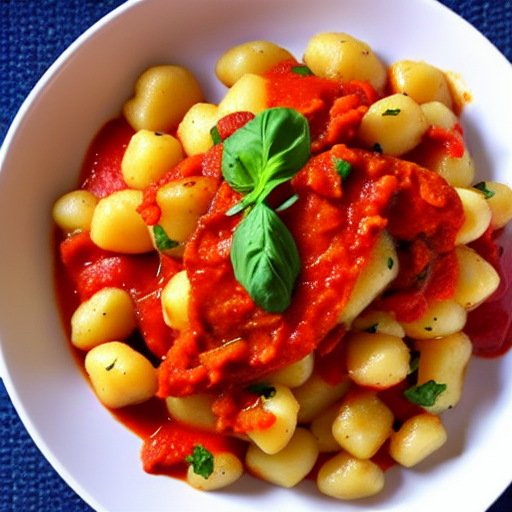 Gnocchi di Patate con Salsa di Pomodoro