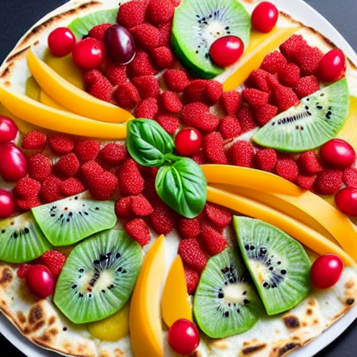 Pizzas de Frutas