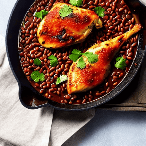 Baked Black Bean Chicken