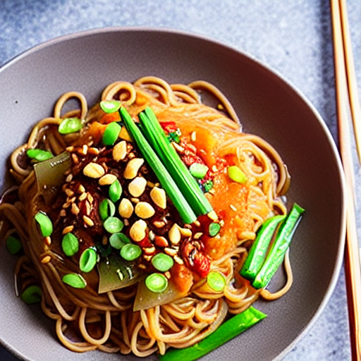 Vegan Dan Dan Noodles