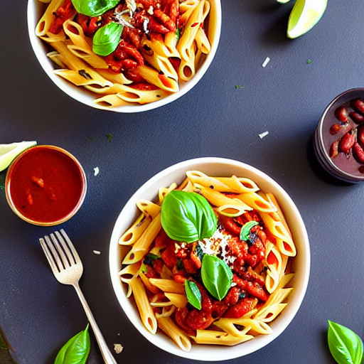 Pasta with Rajma
