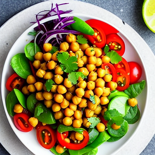 Spicy Chickpea Salad