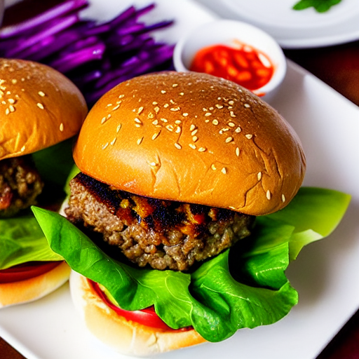 Keto Moo Pad Krapow Burger