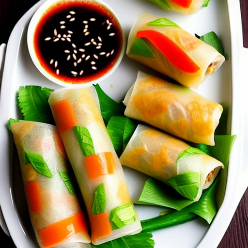 Thai Rice Paper Rolls
