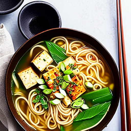 Tofu Noodle Soup