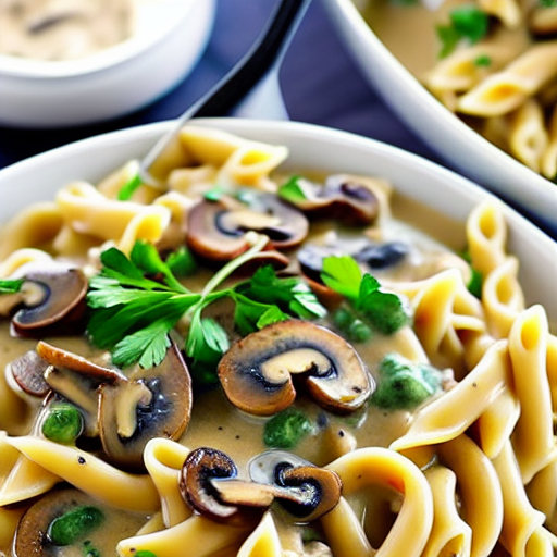 Mushroom Stroganoff