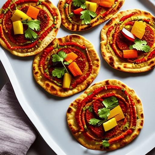 Msemmen aux légumes