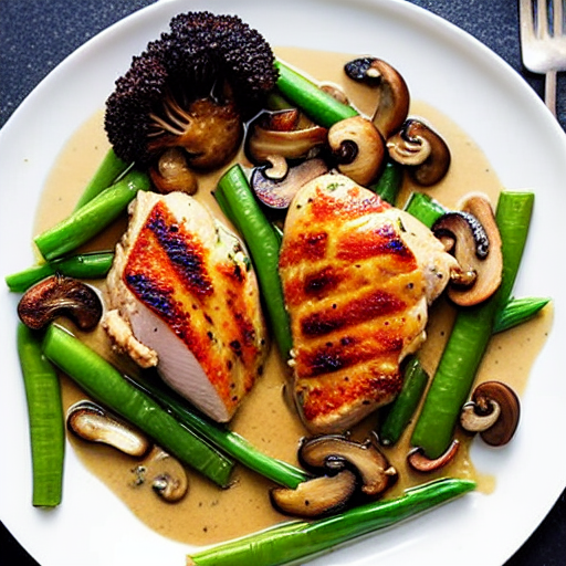 Keto Chicken and Mushroom