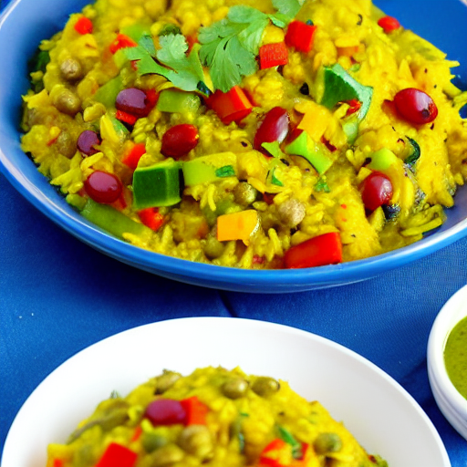 Vegetable Khichdi Salad
