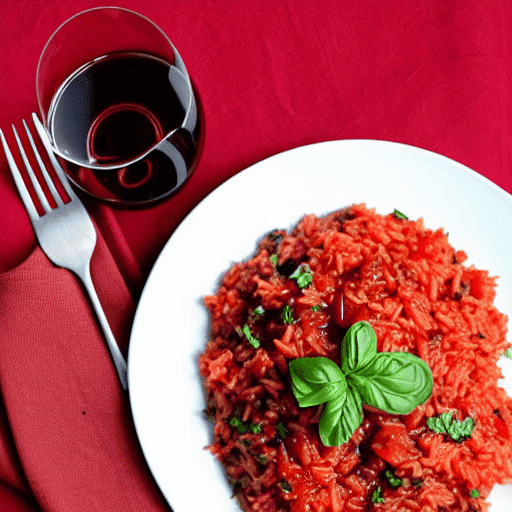 Riso al Vino Rosso