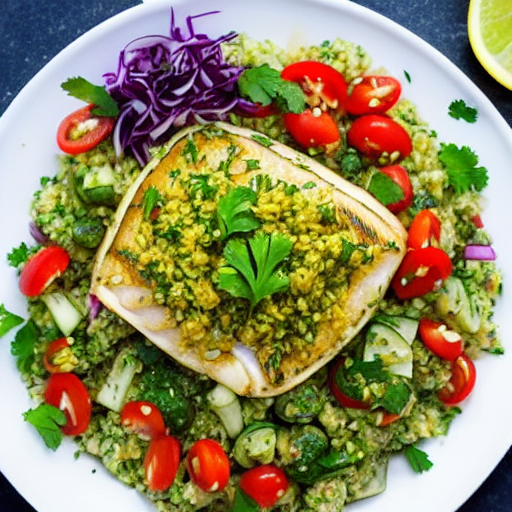 Vegan Fish Tabbouleh
