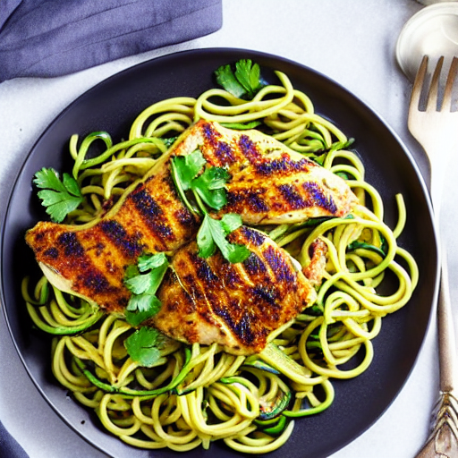 Keto Za'atar Chicken Pasta