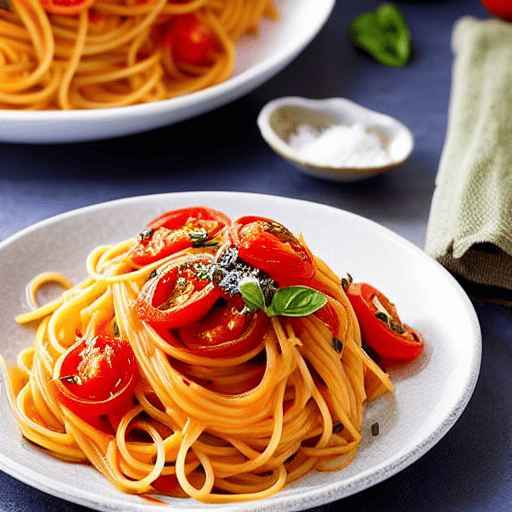 Pasta con i Pomodori e Capperi