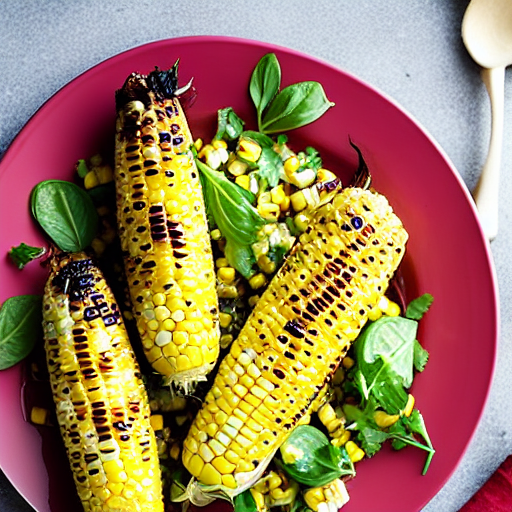Grilled Corn Salad