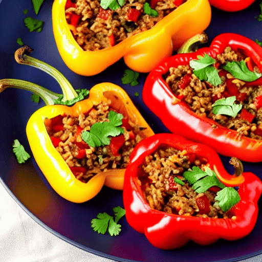 Smoked Stuffed Peppers