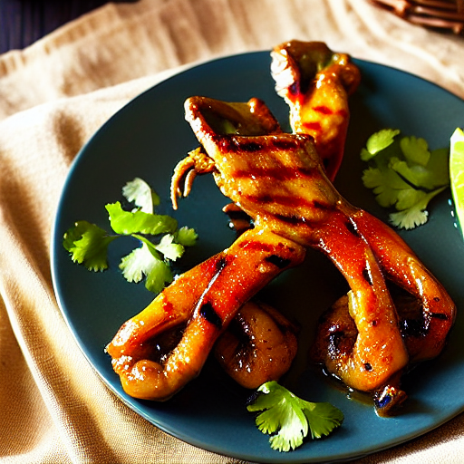 Grilled Frog Legs