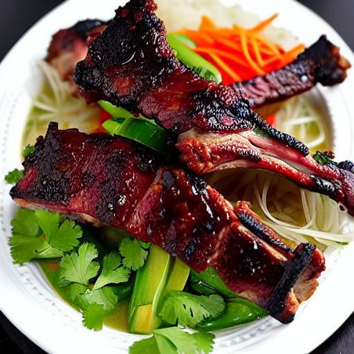 Sườn Cừu Nướng