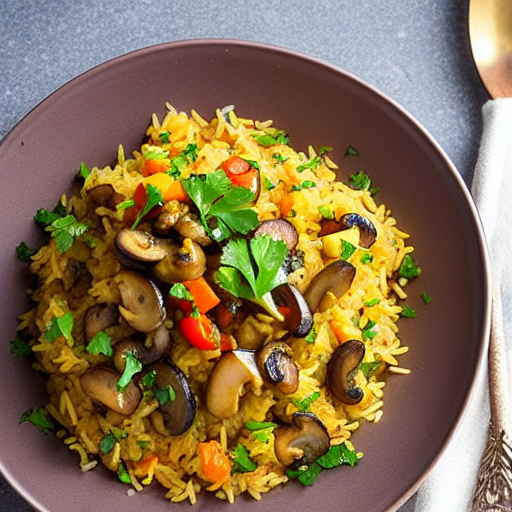 Riz aux Champignons