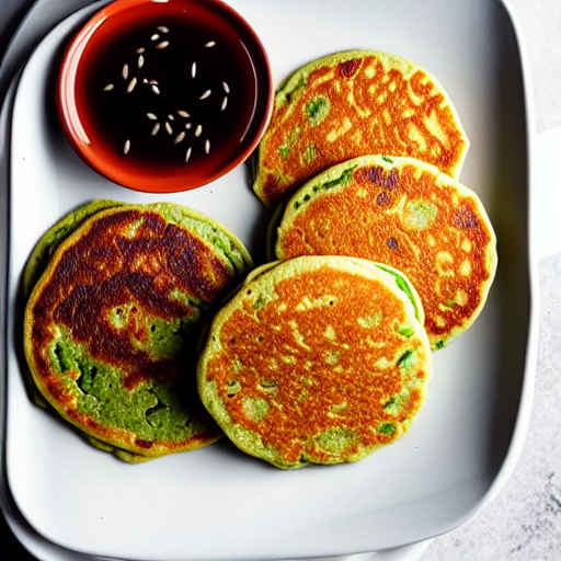 Keto Mung Bean Pancakes