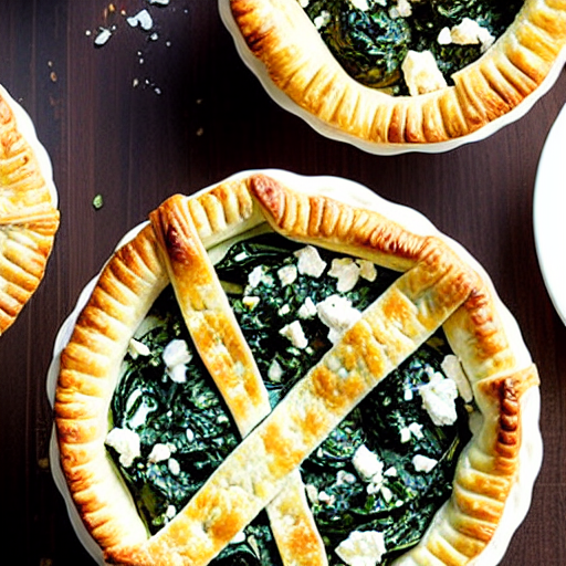 Spinach and Feta Pies