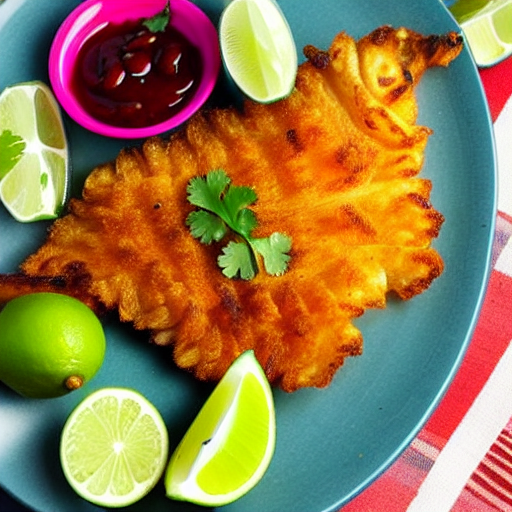 Pescado Frito con Limón