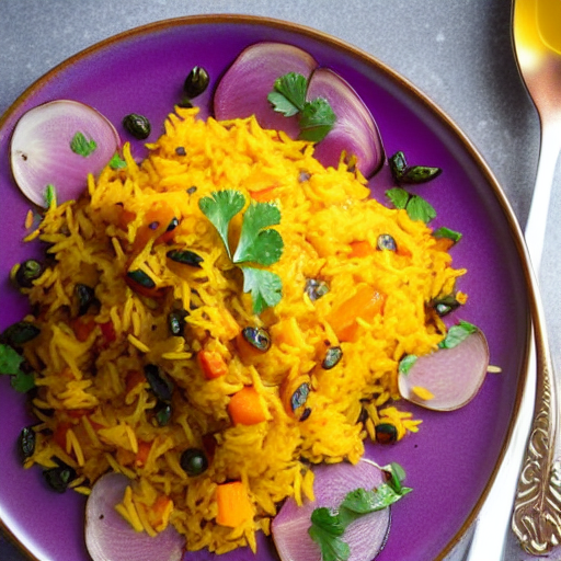 Saffron Vegetable Rice