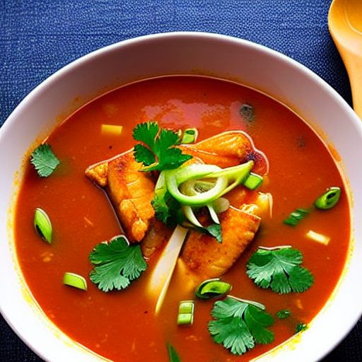 Sour and Spicy Fish Soup