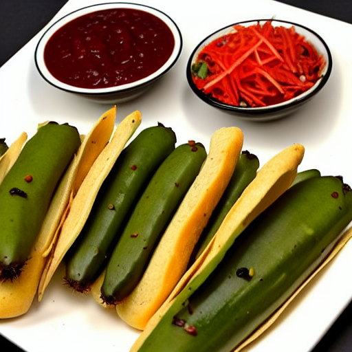 Bocadillos de Nopal