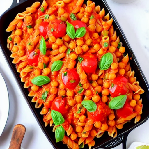 Chickpea Pasta Arrabbiata