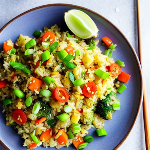 Keto Egg Fried Rice