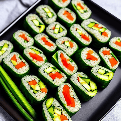 Zucchini Sushi Rolls