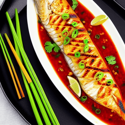 Sichuan Style Grilled Fish