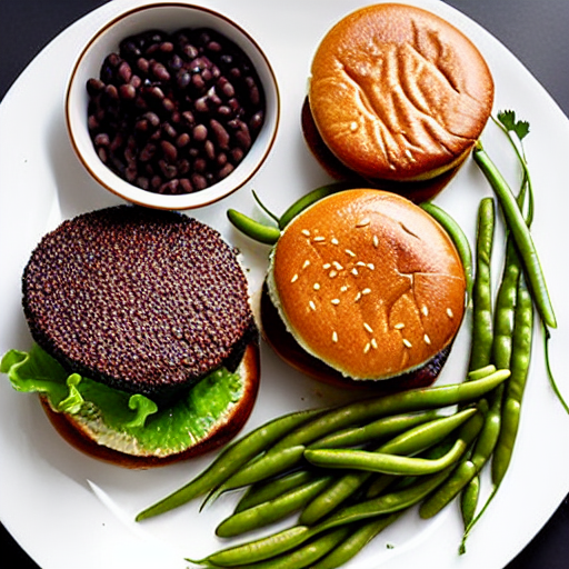Burger de Haricots Noirs