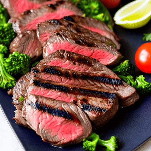 Grilled Elk Steak