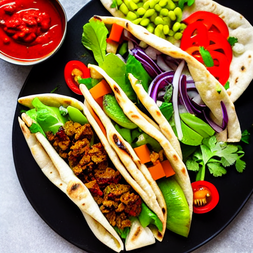 Vegetable Shawarma