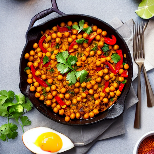 Spicy Chickpea Hash
