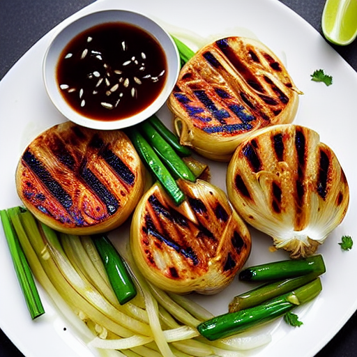 Korean Style Grilled Onions