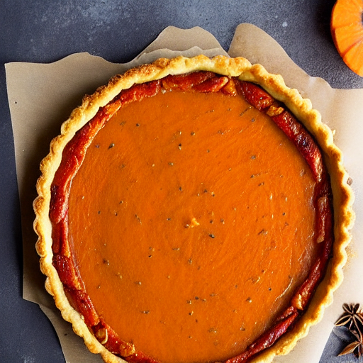 Savory Pumpkin Tart