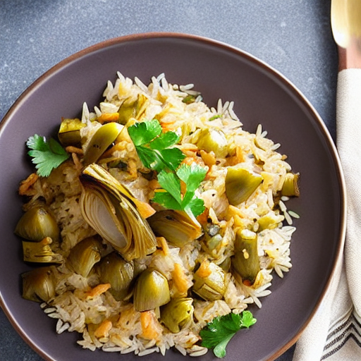 Rice with Artichokes