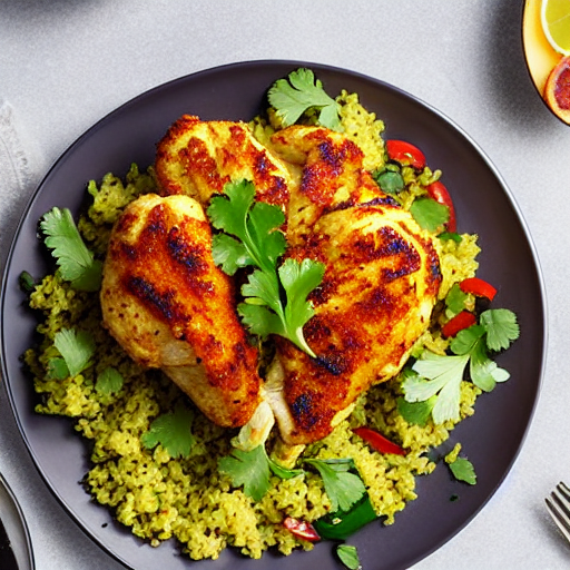 Lebanese Chicken Cauliflower