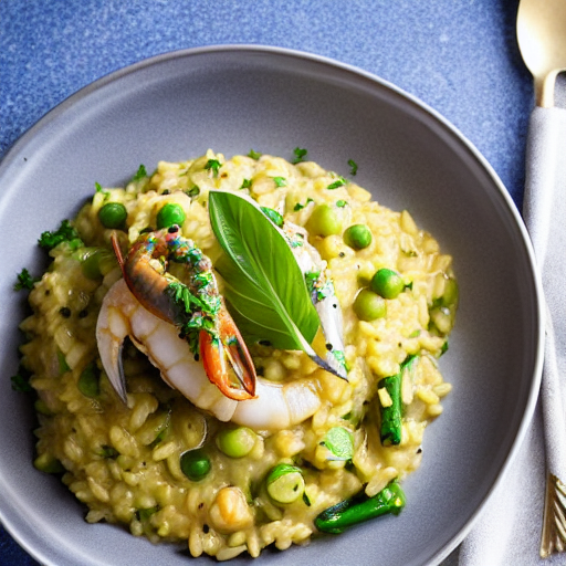 Vegan Seafood Risotto