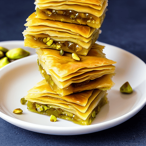 Honey Pistachio Baklava
