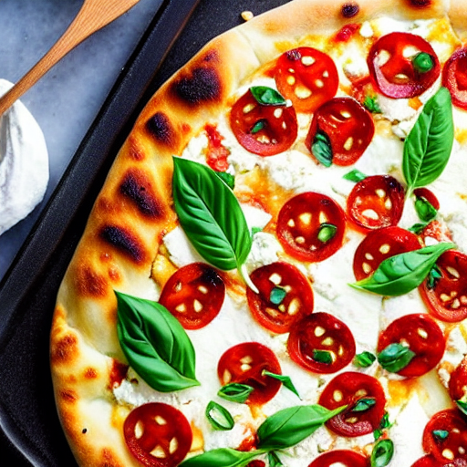 Spicy Feta Pizza
