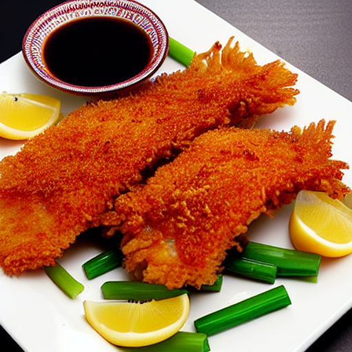 Crispy Fish with Sweet Sauce