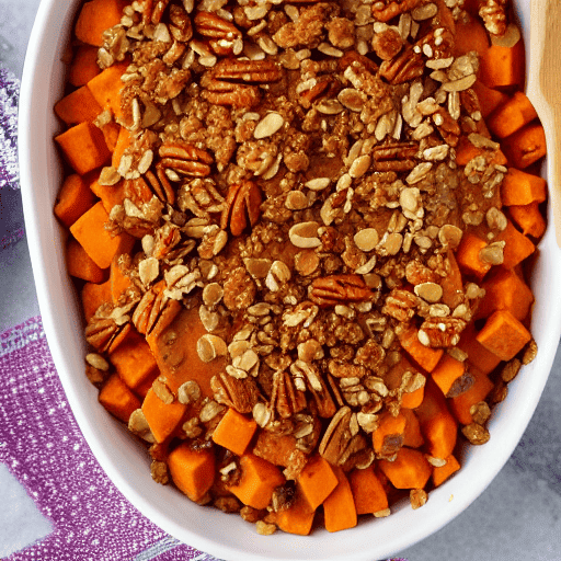 Halal Sweet Potato Casserole