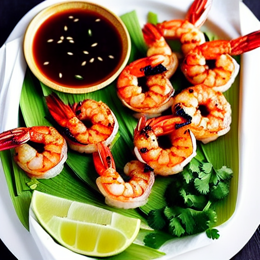 Tôm Nướng Bánh Tráng