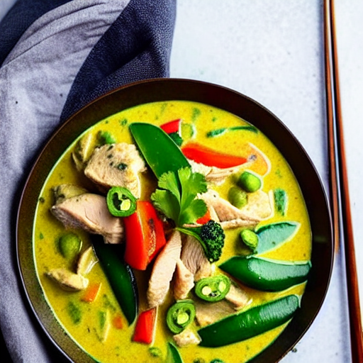 Green Curry Chicken