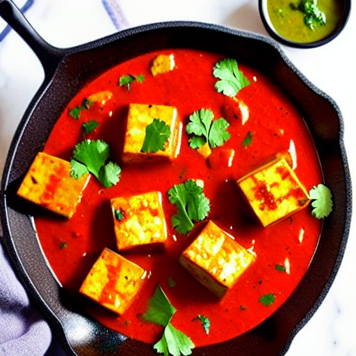 Kadai Tofu Masala